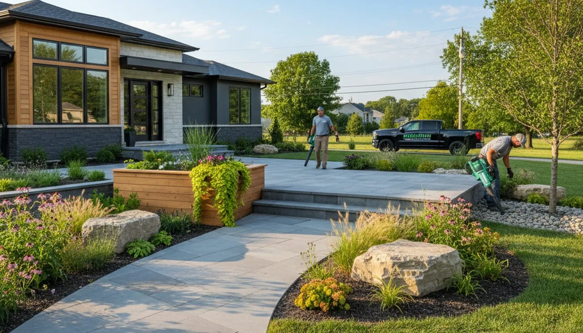 Landscaping service in Columbia, MO for custom outdoor design and maintenance